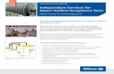 Independent Services for Steam Turbine Acceptance Tests offices assets/Germany/Risk... · Steam Turbine Acceptance Tests ... development of the test procedure, ... • Selection and