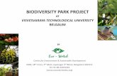 BIODIVERSITY PARK PROJECT AT VISVESVARAYA …wgbis.ces.iisc.ernet.in/energy/lake2014/key-lectures/suresh... · biodiversity park project at visvesvaraya technological university ...