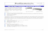 Radiometrix · The module will generate RF when the Vcc supply is present. Maximum ripple content ... ±50V @ < 10MHz , +20dBm @ > 10MHz RX2 ... Average over 30ms (14kbps),