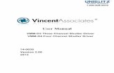 VMM-D3/D4 Three/Four Channel - Vincent Associates Manual VMM-D3 Three Channel Shutter Driver VMM-D4 Four Channel Shutter Driver 14-0030 Version 2.00 2013 1.800.828.6972