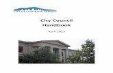 City Council Handbook - Colorado Springs Council Handbook.pdf · City Council Handbook April 2013 ... Garden of the Gods Pikes Peak ... Council also appoints and/or confirms citizen