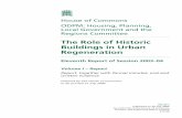 The Role of Historic Buildings in Urban Regeneration · The Role of Historic Buildings in Urban Regeneration Eleventh Report of Session 2003–04 ... English Heritage and the Commission