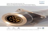 Hydro Bond Engineering Ltd EExd and EExde Explosion … · EExd and EExde Explosion Proof Connectors from its ... (subject to cable gland ... 6 x 2.5 mm dia Socket
