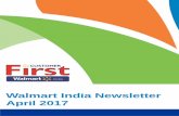 Walmart India Newsletter April 2017 · Walmart India Newsletter April 2017 . ... strategy to build relationship, ... tough during summers but I have Glucon-D for rescue ...