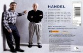 HANDEL - Les Arts Florissants · HANDEL Violin Sonatas The sonatas on this recording stretch across the span of Handel's composing life, from his fertile youthful years in Italy up