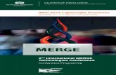 2nd International MERGE Technologies Conference · 2nd International MERGE Technologies Conference Conference Programme ... Wolfgang Stenbeck, Covestro Deutschland AG (formerly Bayer
