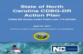 State of Nrth Carolina CDBG-DR Action Plan CDBG-DR Action Plan CDBG-DR Grants under Public Law 114-223/254 ... the North Carolina coast and then eventually making landfall around Cape