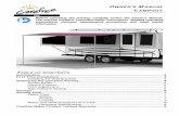 OWNERS MANUAL CAMPOUT - Carefree of Colorado · premier manufacturer of quality awnings and accessories for Recreational ... Secure the awning using ... For 3.5 meter and larger Campouts,