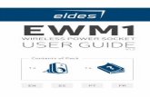 WIRELESS POWER SOCKET USER GUIDE - Eldes Alarms · with the system, please refer to ELDES Configuration Tool ... against such events. ... (492.13 ft)(en áreas abiertas).
