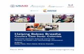 Helping Babies Breathe - The American Academy of … Babies Breathe—Country Case Study: Colombia 3 Table of Contents Abbreviations .....4 Introduction.....5 ... gynecologists, anesthesiologists,