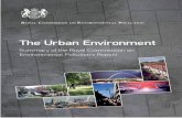 The Urban Environment - UK Government Web Archivewebarchive.nationalarchives.gov.uk/.../urban/.../urb_env_summary.pdf · polluted run-off Flash flooding – ... But the urban environment