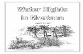 2012waterrightshandbook - Montana Legislatureleg.mt.gov/content/.../environmental/2012-water-rights-handbook.pdf · Leasing Water Rights for Road Construction ... In Montana, the