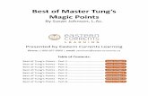 Best of Master Tung’s Magic Points - Eastern Currents · Best of Master Tung’s Magic Points By Susan Johnson, L.Ac. Presented by Eastern Currents Learning Phone: 1-800-667-6866