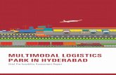 MMLP - Hyderabad Brochure v5 - IndiaOnTheGo · Road Movement for Hyderabad in FY 25 . Source: MORTH ... the textile park in Warangal spread across 400 acres and pharma city in ...