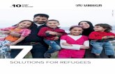 SOLUTIONS FOR REFUGEES - Refworld · Pathways to comprehensive solutions for refugees ... w Monitor the repatriation and reintegration process. w Promote development assistance and
