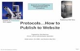 Protocol Publish to Website - STLCC.eduusers.stlcc.edu/departments/fvbio/Protocol_Publish_toWeb.pdfwithout requiring expertise in web languages or a particular web authoring application