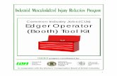 EDGER OPERATOR (BOOTH) TOOL KIT - fwsn.org Operator_Booth.pdf · 1 IMIRPprogram coordinated by: In cooperation with the Workers’ Compensation Board of British Columbia Common Industry