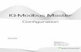 IQ3/XNC Modbus master v - Electrocom - Electrocom - … Master Configuration.pdf · 2011-04-07 · IQ-Modbus Master Configuration Version 2.0a 15. mar. 2011 Electrocom Rødeledsvej