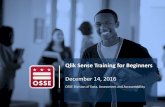 Qlik Sense Training for Beginners - osse · Qlik Sense Training for Beginners . OSSE Division of Data, Assessment and Accountability . December 14, 2016