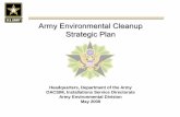 Army Environmental Cleanup Strategic Plan · Army Environmental Cleanup Strategic Plan – Targets address OSD goals and Army unique objectives ... 21 of 29. MAY 2009. NCP Programmatic