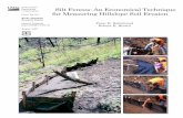 Silt fences: an economical technique for measuring ... Fences: An Economical Technique for Measuring Hillslope Soil Erosion Peter R. Robichaud Robert E. Brown United States Department