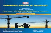 COIMBATORE INSTITUTE OF TECHNOLOGY from all over the world to meet and share their ... Coimbatore Institute of Technology (CIT) ... in the state of TamilNadu, ...