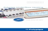 Polypipe Underfloor Heating · possible to fit Polypipe Underfloor Heating into any shaped ... Standard UFCH Pipe Clip Pack Qty. Code ... Pipe grooves at 125mm each side of centre