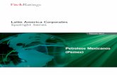 Latin America Corporates Spotlight Series - Pemex · Latin America Corporates Spotlight Series Petroleos Mexicanos ... but are not limited to continued high taxation, , ... Review