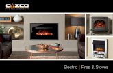 Electric | Fires & Stoves - Stovax & Gazcobrochures.stovax.com/brochures/pdf/gazco-elec-fires-stoves.pdf · 08 I WALL MOUNTED FIRES Sleek, chic and contemporary, the Studio Electric