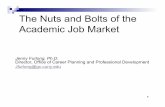 The Nuts and Bolts of the Academic Job Market · Careerplan.commons.gc.cuny.edu ! ... When You Have Accepted a Job ! If terms of the offer changed during negotiating, get a new offer