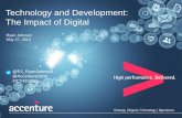 Technology and Development: The Impact of Digitalschd.ws/hosted_files/crsict4dconference2015a/cc/Accenture Tech and... · Technology and Development: The Impact of Digital Ryan Johnson