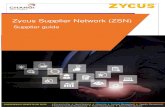Zycus Supplier Network (ZSN) - changiairport.com · Chapter 3. Editing Supplier ... Customer Documents -> CAG from the side bar.] 17 5. ... Accommodation Accommodation 2210000000