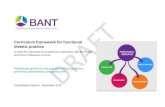 BANT Dietetic Curriculum Framework 231115bant.org.uk/.../uploads/2015/11/BANT_DIETETIC_CURRICULUM_FR… · BANT has developed a Curriculum Framework for functional ... Extent to which