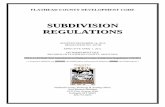Chapter 4 – Land Division Regulations · App G Sample Forms A33 App H Subdivision Improvement Agreement ... App I Sample Subdivision Roadway Latecomers Agreement A47 App J Sample
