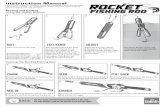 CRANK SLIDE PULL BACK LAUNCH - Rocket Fishing … Manual D D When you cast it, blast it! The Rocket Fishing Rod is designed to easily and accurately cast its line up to 25 feet! The