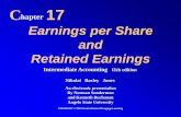Earnings Per Share & Retained Earningscontabilidad.uprrp.edu/wp-content/uploads/2014/11/CH17Nikolaieps1.pdfsecurities or contingent shares that could have a dilutive effect on earnings