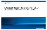 DataFlux Secure 2 - support.sas.comsupport.sas.com/documentation/onlinedoc/dfsecure/2... · DataFlux Authentication Server: ... DataFlux Secure does not provide a graphical user interface