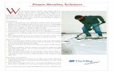 Proper Shoveling Techniques by Brian Frechette, … Techniques.pdfInsert shovel vertically into snow, step on blade and lift small amounts. For more information about Elliot Rehabilitation