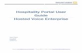 Hospitality Portal User Guide - Spectrum · Hospitality Portal User Guide Hosted Voice Enterprise ... 10 Check In Multiple ... //cp.jazz-fusion.net/BHejazzfrontdesk/} 2) ...