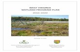 West Virginia Wetland Program Plan (July 1, 2011) · WEST VIRGINIA WETLAND PROGRAM PLAN 2016-2020 ... WV Division of Forestry, ... provide important flood protection services to the