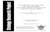 THE IMPACTS OF OEF AND OIF ON PROPERTY ACCOUNTABILITY WITHIN THE UNITED STATES … · ACCOUNTABILITY WITHIN THE UNITED STATES ARMY BY ... THE IMPACTS OF OEF AND OIF ON PROPERTY ACCOUNTABILITY