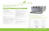 NATURA D4/AQUARIUS 1 - naturawater.com model d4/aquarius 1.80 type of machine counter top most common use high ...