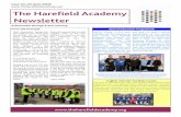 Newsletter 20 - April 2008 - The Harefield Academy Issue No.20 April 2008 Issue No.20 April 2008 ... score was 3-1 and the team played some fantastic ... of music including Robbie