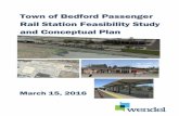 Bedford Passenger Rail Stationlagertha.bedfordva.gov/pdfs/Bedford Station Final Report.pdf · 2016-04-25 · Bedford Passenger Rail Station Feasibility Study and Conceptual Plan 1