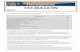 Wisconsin Tax Bulletin No. 178 (pgs 1-17) January 2013 Wisconsin Tax Bulletin 178 – January 2013 Wisconsin/Minnesota Sales Tax Seminars The Wisconsin and Minnesota Departments of