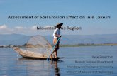 Assessment of Soil Erosion Effect on Inle Lake in ...suparco.gov.pk/downloadables/7-Inle.pdfAssessment of Soil Erosion Effect on Inle Lake in Mountainous Region Kyaw Zaya Htun Remote