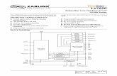 Subscriber Line Interface Circuit VE580 Series Sheets/Microsemi PDFs/LE7920... · Subscriber Line Interface Circuit VE580 Series ... Four on-chip relay drivers and relay snubbers,