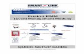 FUSION EMMFusion EMM ManualsSmartLink Fusion … · Fusion EMM (Event Management Module) QUICK SETUP GUIDE Fusion EMM Quick Setup Guide Rev3.1
