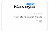 RReemmoottee CCoonnttrrooll TToooollss - Kaseya …help.kaseya.com/WebHelp/EN/VSA/7000000/EN_RCtools70.pdfIf a user is logged on, the administrator shares the console session with