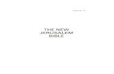 The New Jerusalem Bible - c.ymcdn.com New Jerusalem Bible has in some passages modified the Roman ... death "mirrors the death of many a criminal in folk legends" , implying